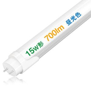 共同照明 led蛍光灯 15w形 直管 防虫 蛍光灯 led 蛍光管 グロー式工事不要  昼光色 44cm 436mm