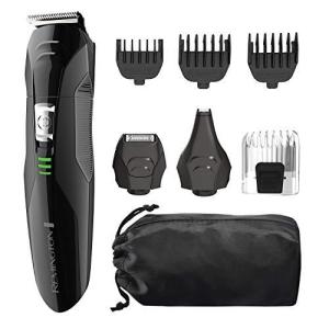 Remington PG6025 All-in-1 Lithium Powered Grooming Kit%カンマ% Trimmer (8 Pieces) by Remington