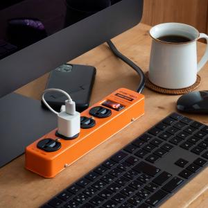 延長コード おしゃれ 電源タップ 4個口 スチ...の詳細画像3