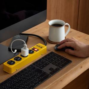 延長コード おしゃれ 電源タップ 4個口 スチ...の詳細画像2