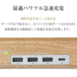 延長コード Type-C 4.8A 12個口 ...の詳細画像4