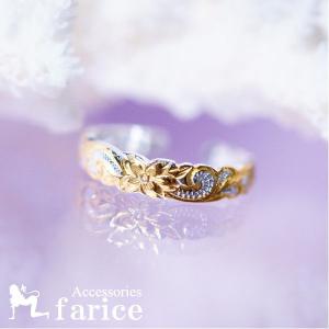 プルメリア(花)&スクロール(波) カットライントロピカル