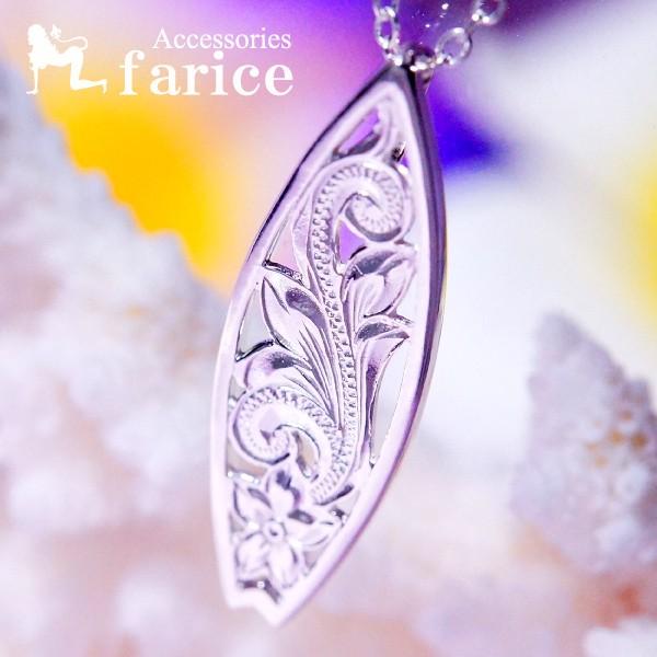 サーフボードスワローテールデザイン プルメリア(花)&amp;スクロール(波)透かし彫り装飾 ハワイアンジュ...