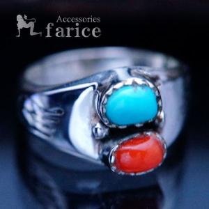 Indian Jewelry インディアンジュエリー ターコイズ 珊瑚 レッド