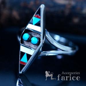 Indian Jewelry インディアンジュエリー ターコイズ 珊瑚 レッド