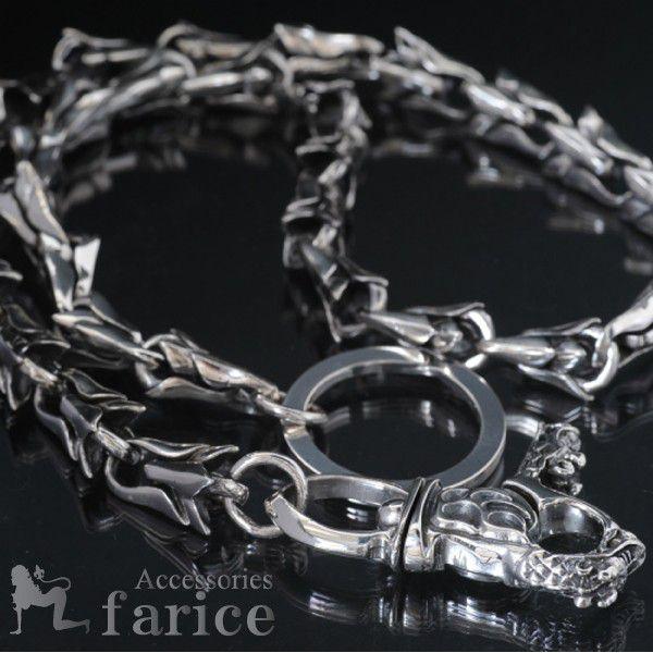 シャープメカニカルドラゴンファイヤー ウォレットチェーン