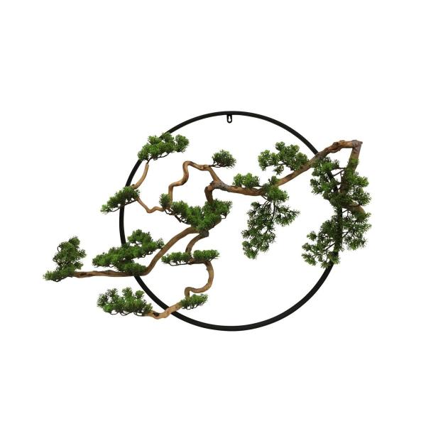 壁掛け造花盆栽