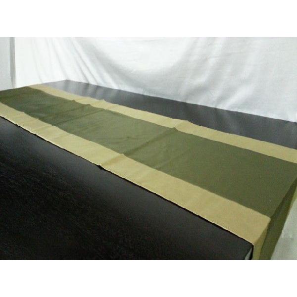 タイシルク テーブルランナー ゴールド＊グリーン