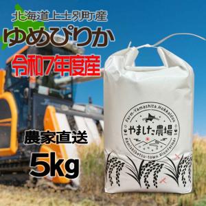 ゆめぴりか 新米北海道産 白米ゆめぴりか5kg 1等米 令和7年産 送料無料