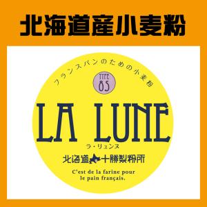 ヤマチュウ（山本忠信商店）「LA LUNE（ラ・リュンヌ）Type85（ヌーベル）」北海道産フランスパン用小麦粉 25kg　業務用