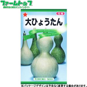トーホク　野菜の種/種子　大ひょうたん　内容量4ml　種　（追跡可能メール便発送　全国一律370円）04046　　　