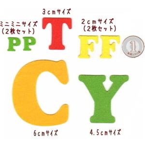 【書体1】【#coo】【4.5cm】アルファベ...の詳細画像3