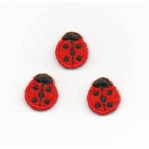 てんとう虫のワッペン３枚セット