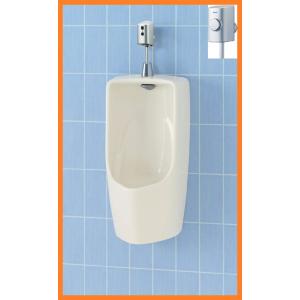 LIXIL INAX 小便器 小型壁掛ストール トイレ 壁排水 フラッシュバルブ付き フランジ付き 男子 壁掛け式 U-431R BW1 新品 [1488]