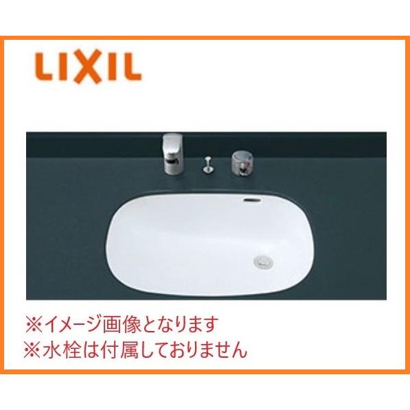 4815 新品！LIXIL/INAX 洗面器 アンダーカウンター式 楕円形 洗髪洗面 ピュアホワイト...