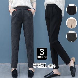 テーパードパンツ レディース 40代 秋冬 パンツロング