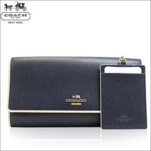 コーチ COACH 財布 長財布 ミッドナイトブルー レディース アウトレット ブランド 53935