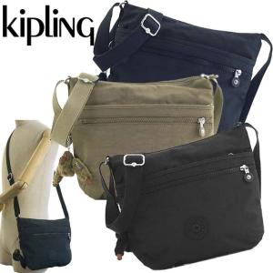 キプリング KIPLING バッグ ショルダーバッグ レディース 斜めがけ 軽い 旅行 ブラック ベージュ ネイビー K19911｜fashion-labo