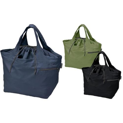 モッテル MOTTERU クルリト ビッグマルシェバッグ エコバッグ レジかご対応 簡単トートバッグ...