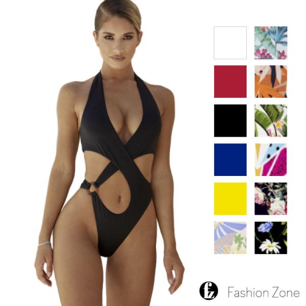 【在庫処分・赤字特価】12/25まで（返品交換不可）セクシーハイレグ ワンピース水着 バックレス ホ...