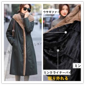 sankyo shokai（三京商会） ムートンコート Wフェイス フード付き