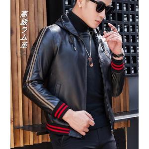 Johnbull（ジョンブル） ライダースジャケット メンズ ダブル 本革 羊