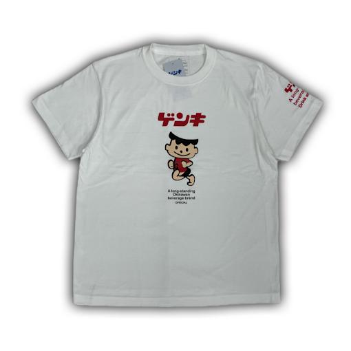 Tシャツ　メンズ　カジュアル　カットソー　ゲンキ坊やT&lt;カラー/ホワイト&gt;　綿１００％　【全国送料無...