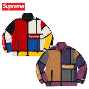 2colors 】Supreme Colorblocked Fleece Jacket 2020AW シュプリーム