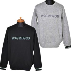 マックレガー McGREGOR メンズ ロゴ入りクルーネックトレーナー 丸首 (アウトレット30%OFF) 通常販売価格:17600円｜fashionspace-yokoya