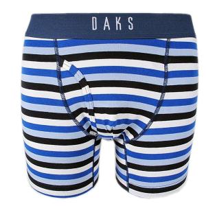 ダックス DAKS メンズ ボーダー柄前開きボクサーブリーフ 日本製 通常販売価格:3520円｜fashionspace-yokoya