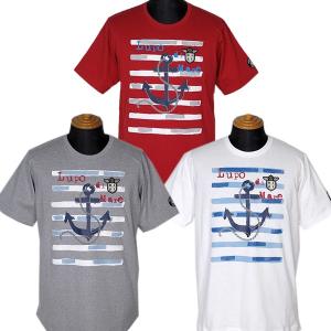 シナコバ SINACOVA メンズ 長袖ボーダー柄クルーネックTシャツ