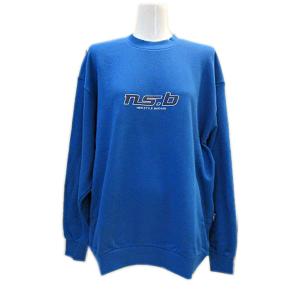 NS.B エヌエスビー ニコル NICOLE ユニセックス クルーネックロゴスウェット  2022秋冬新作 通常販売価格:8800円