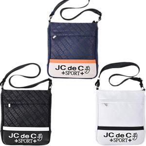 カステルバジャック CASTELBAJAC メンズ レディース ブランドロゴ同色柄ショルダーバッグ (アウトレット30%OFF) 通常販売価格:20900円