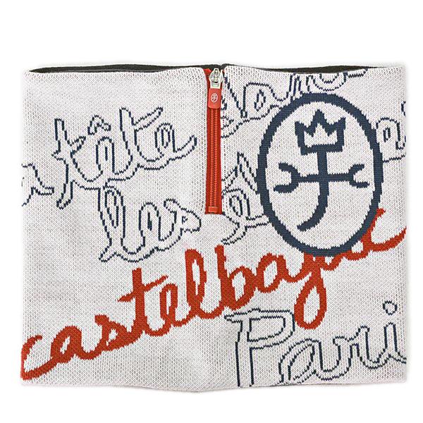 カステルバジャック CASTELBAJAC メンズ 裏フリースジッパー付きネックウォーマー (アウト...