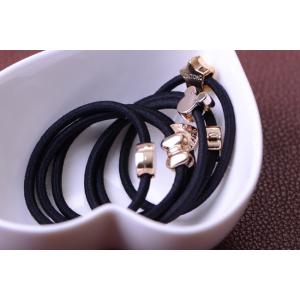 ブラックblack ハット 人気★大流行 定番 可愛いヘアゴム(シュシュ)結婚式 二次会 謝恩会 式典 お呼ばれ クリスマス 誕生日、記念日 特別日、恋人 家族 友達