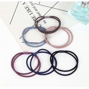 黒色 韓国 人気★大流行 定番 可愛いヘアゴム(シュシュ)結婚式 二次会 謝恩会 式典 お呼ばれ クリスマス 誕生日、記念日 特別日、恋人 家族 友達