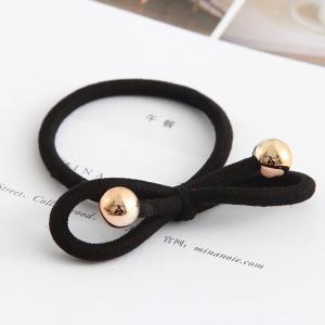 ブラックblackリボン 人気★大流行 定番 可愛いヘアゴム(シュシュ)結婚式 二次会 謝恩会 式典 お呼ばれ クリスマス 誕生日、記念日 特別日、恋人 家族 友達