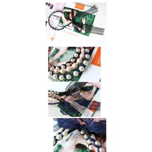 人気ランキング珠付き★ロングシフォン付き☆スカ...の詳細画像4