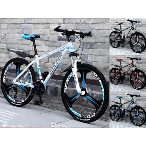 自転車 バイク マウンテンバイク 太いタイヤ 21 24 27 30段変速 24インチ 26インチ ...