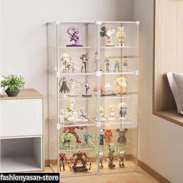 フィギュアラック 大容量 HD透明 株式会社錦 ディスプレイラック ディスプレイケース コレクション...