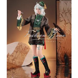 IdentityV 第五人格 風 画家 エドガー・ワルデン 掌中篆記 コスプレ衣装 ウィッグ 靴 cosplay ハロウィン 演出服 変装