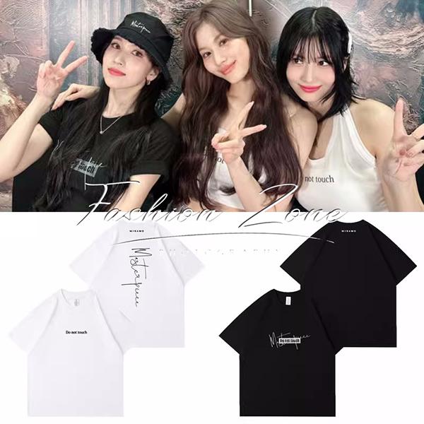 送料無料◆2023新品 TWICE 小分隊 MISAMO 韓流グッズ 半袖 Tシャツ 春夏 コ ート...