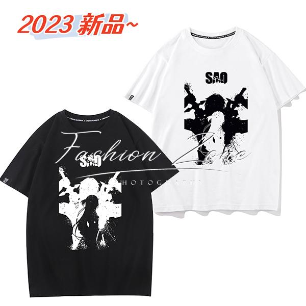 送料無料◆2023新品 ソードアート・オンライン 風 桐ヶ谷 和人 Tシャツ 大人気 キャラクターグ...