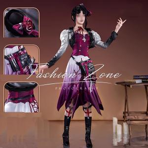 IdentityV 第五人格 風 医師 エミリー・ダイアー 銀アンチモン コスプレ衣装 ウィッグ 靴 cosplay ハロウィン 演出服 変装