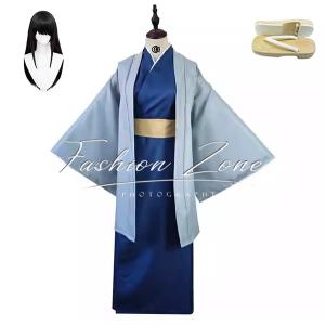 送料無料◆銀魂 風 桂小太郎 着物 コスプレ衣装 ウィッグ 靴 cosplay ハロウィン 演出服 変装