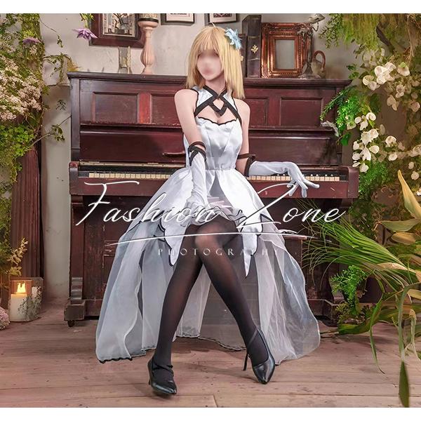 Fate EXTRA フェイト/エクストラ  風 アルクェイド・ブリュンスタッド  コスプレ衣装 ウ...