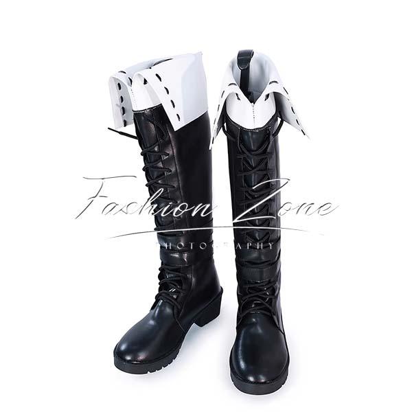 送料無料◆アークナイツ    風  血掟テキサス  コスプレ靴 男女兼用 シューズ 道具小物 ブーツ...