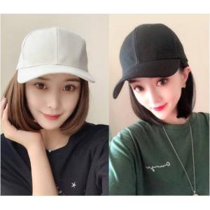 キャップ かつら 帽子 ウィッグ ロングカール レディース 巻き髪wig 付き 自然な質感 医療用 小顔効果 耐熱 ふんわり