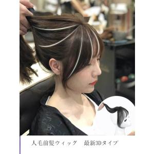 最新3D構造部分ウィッグ ヘアピース 医療用 女性 人毛100% 部分 ウイッグ かつら 付け毛 シルク絹スキン 脱毛隠し 軽薄 白髪隠れ 増毛 分け目 前髪ウィッグ