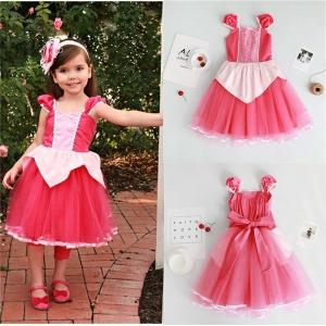 W171 ディズニープリンセス オーロラ姫 ワンピース なりきりワンピース プリンセスドレス W ライトウィング 通販 Yahoo ショッピング